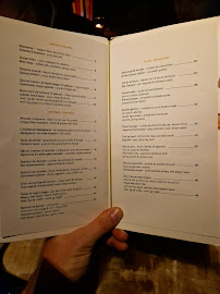 La Plume Rive Droite à Paris menu