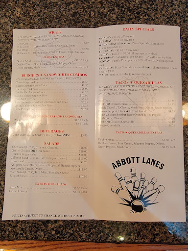 Bowling Alley «Abbott Bowling Center», reviews and photos, 1840 Abbott Rd, Lackawanna, NY 14218, USA