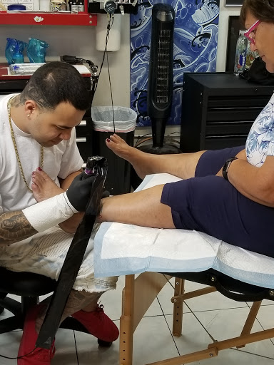 Explore longhorn tattoo ideas, creative tattoo ideas in Honolulu, available at Sacred Art Tattoo Waikiki