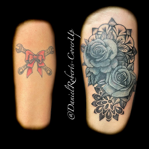 Explore gap filler tattoo filler ideas, creative tattoo ideas in Belmont, available at Phoenix Tattoo