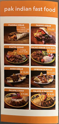 Take Away Kebab à Saint-Vincent menu