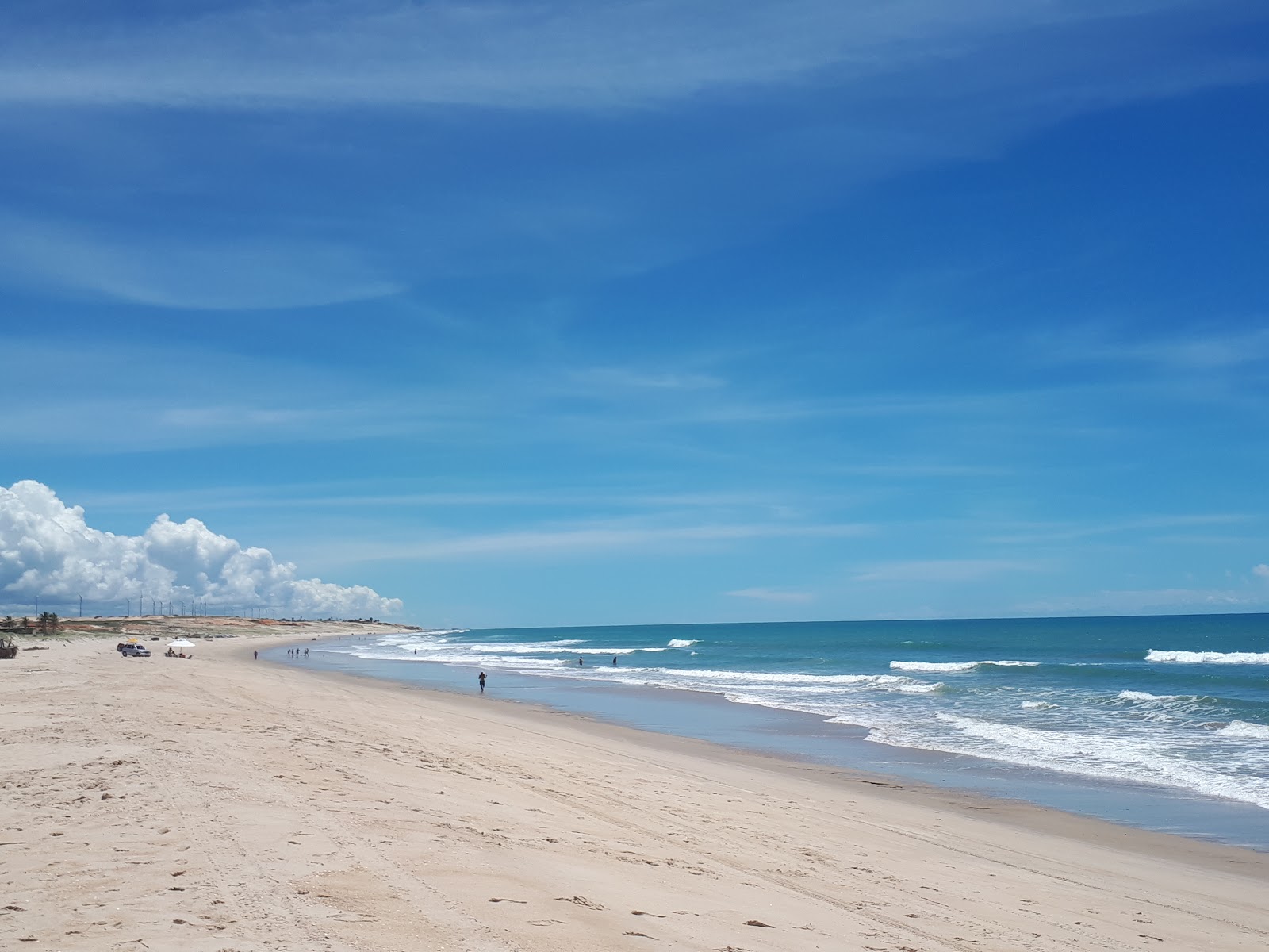Praia do Uruau的照片 带有宽敞的海岸