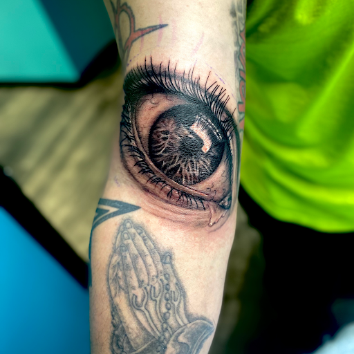 Explore husband and wife matching tattoo ideas, creative tattoo ideas in Lockport, available at Archer Ink Tattoo