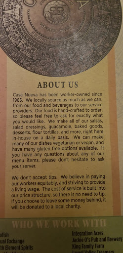 Mexican Restaurant «Casa Nueva», reviews and photos, 6 W State St, Athens, OH 45701, USA