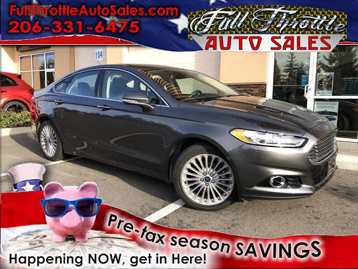 Used Car Dealer «Full Throttle Auto Sales», reviews and photos, 11105 Steele St S Ste 106, Tacoma, WA 98444, USA