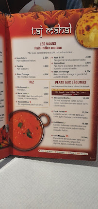 Taj Mahal | Restaurant Indien Draguignan à Draguignan menu