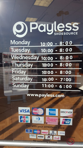 Shoe Store «Payless ShoeSource», reviews and photos, 417 East Rte 173 #101, Antioch, IL 60002, USA