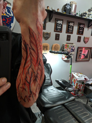 Explore small naruto tattoo ideas, creative tattoo ideas in Bay City, available at Electric Chair Tattoo