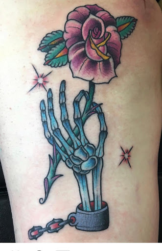 Explore tattoo ideas for men on hand, creative tattoo ideas in Winston Salem, available at Tattoo Revival