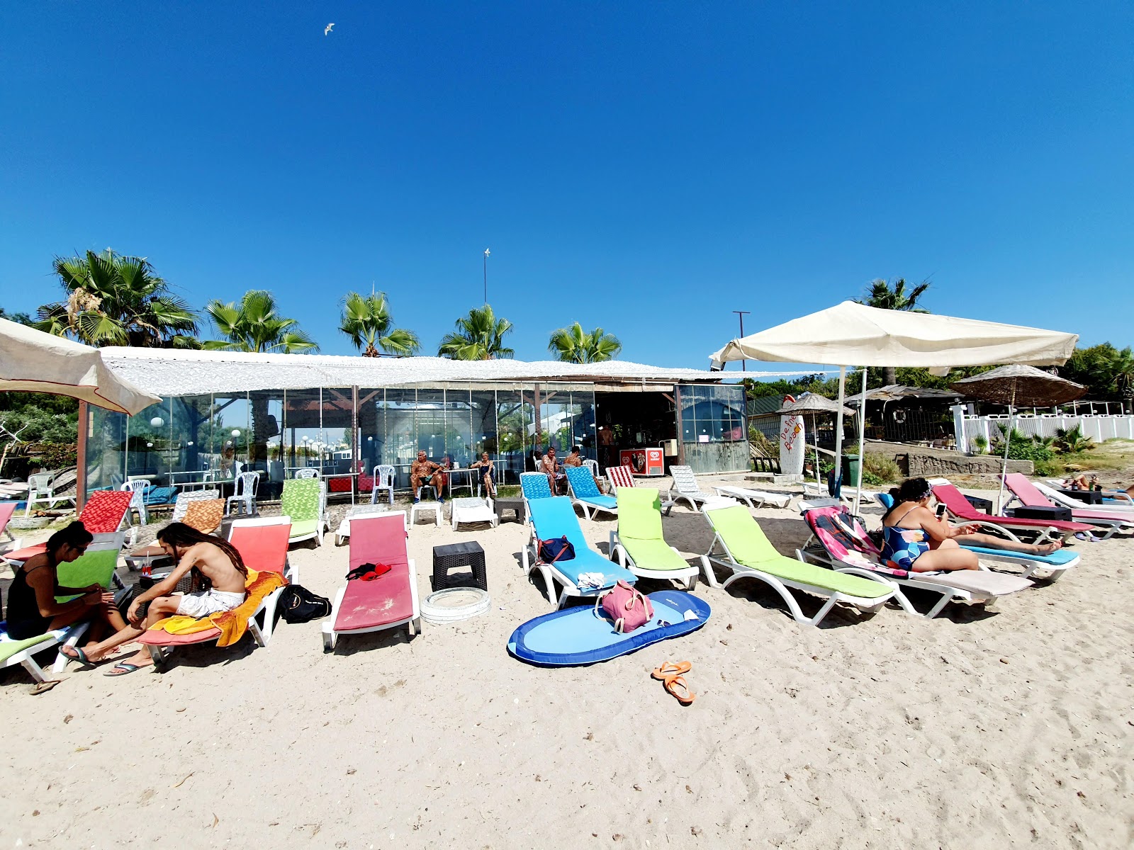 Gulbahce beach'in fotoğrafı plaj tatil beldesi alanı