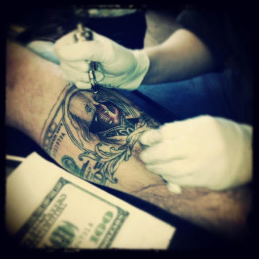 Explore red tattoo ideas, creative tattoo ideas in Hood River, available at Hood River Tattoo