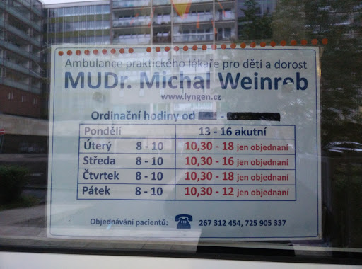 MUDr. Weinreb Michal