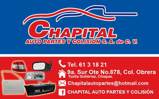 CHAPITAL PARTES DE CHOQUE (ANTES CHAPITAL AUTO PARTES Y COLISIOM)