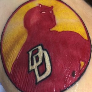 Explore 2 dog tattoo ideas, creative tattoo ideas in Addison, available at Cat Tattoo