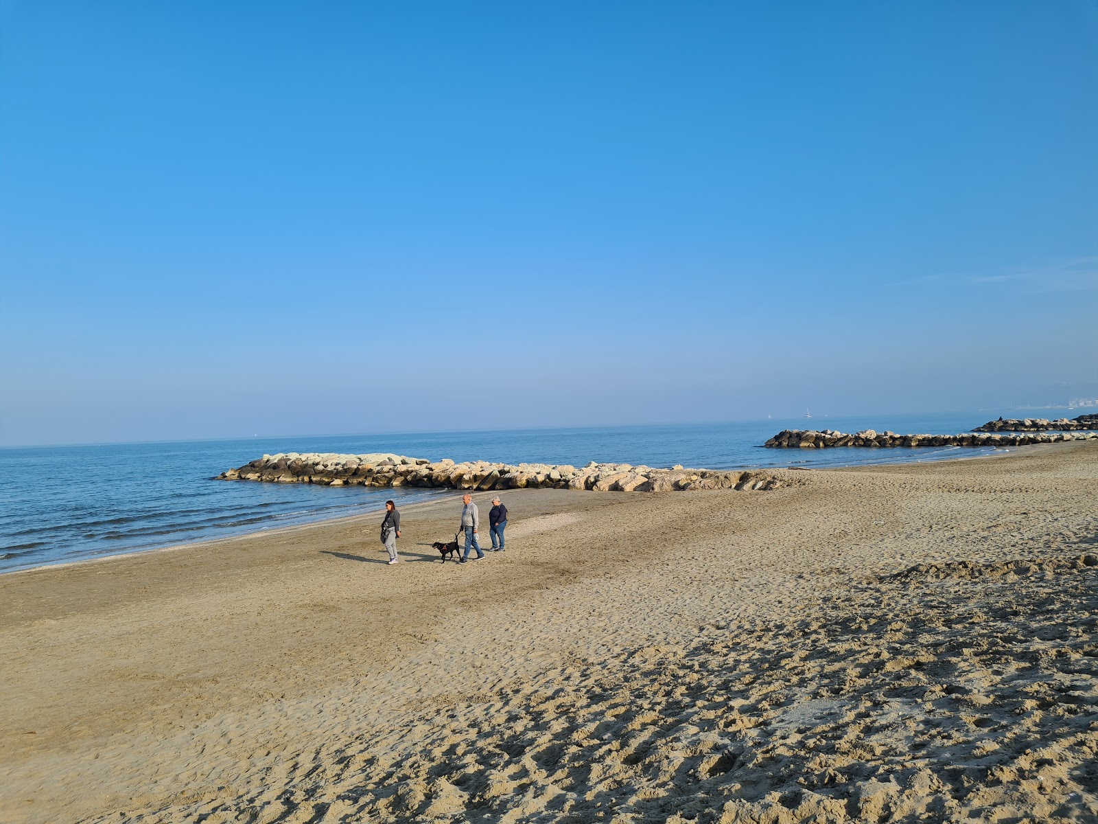 Fotografija Plaža Riviera Romagnola z visok stopnjo čistoče