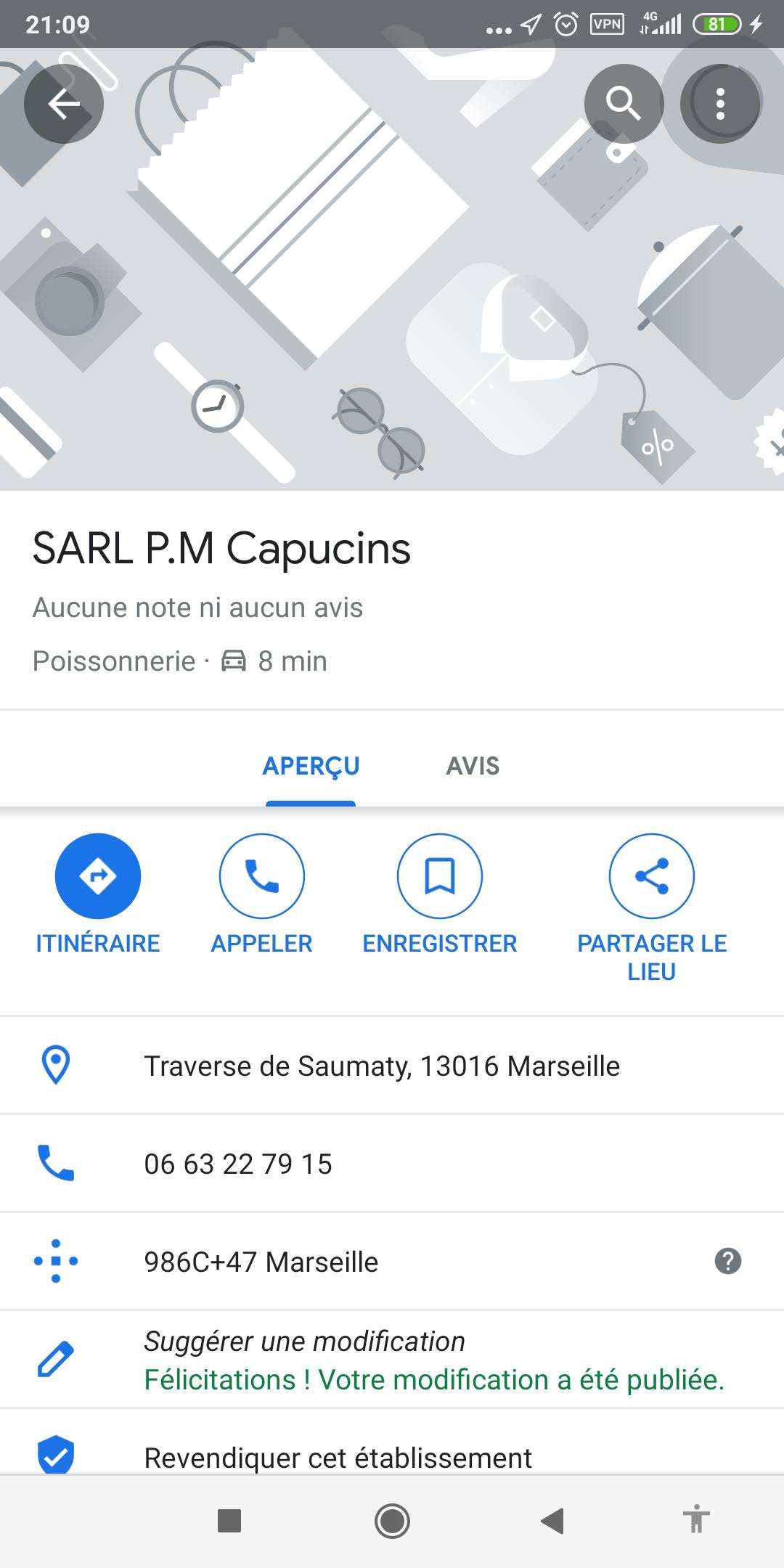 Photo n° 5 de l'avis de Traiteurs. fait le 23/11/2020 à 20:26