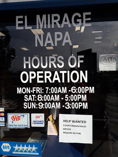 Auto Parts Store «NAPA Auto Parts - JRRS Auto & Truck Parts», reviews and photos, 12555 NW Grand Ave, El Mirage, AZ 85335, USA