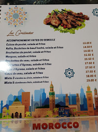 Menu du Le Génie Restaurant Marocain à Hayange