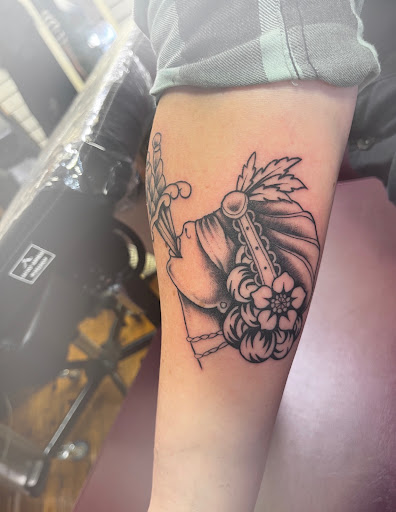 Explore mx tattoo ideas, creative tattoo ideas in Eureka Springs, available at Sailors Luck Tattoo