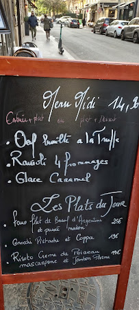 Restaurant italien Angelo Pizzeria à Paris - menu / carte