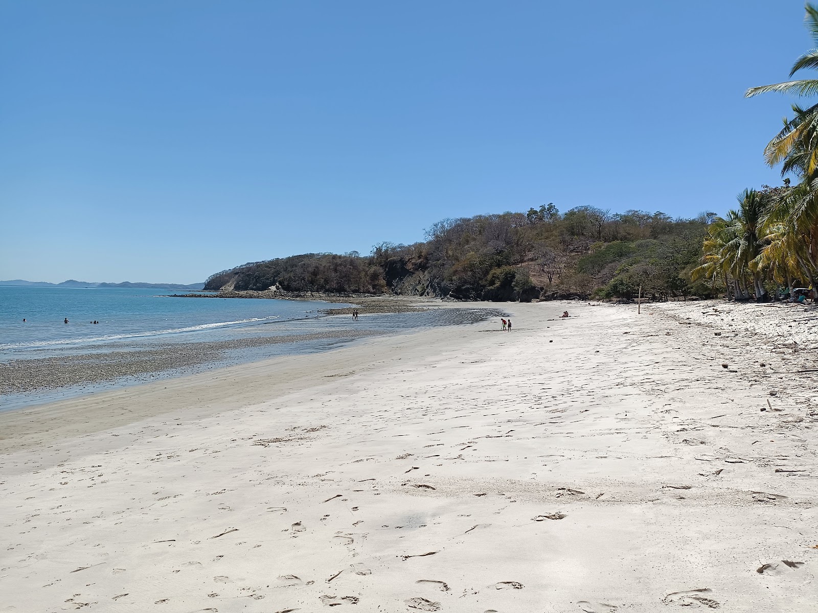 Fotografija Playa Blanca z svetel pesek površino