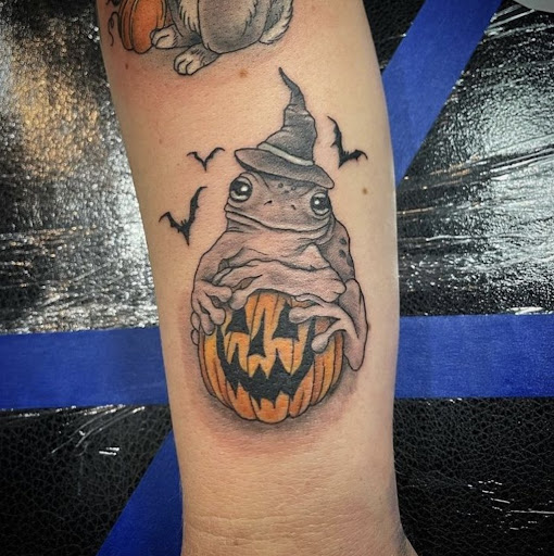 Explore house tattoo ideas, creative tattoo ideas in Lawrence Township, available at Tattoo Asylum III