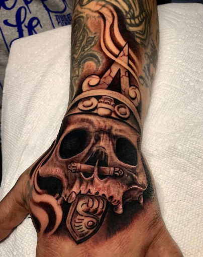 Explore custom tattoo ideas, creative tattoo ideas in San Antonio, available at Firme Copias Tattoo Studio