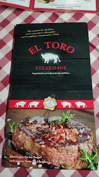 Restaurant de grillades à l'américaine El Toro à Berlin - menu / carte