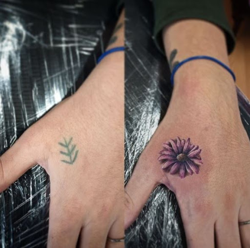 Find tattoo ideas on the chest for your next unique tattoo in Lewisburg at Rose and Dagger Tattoo