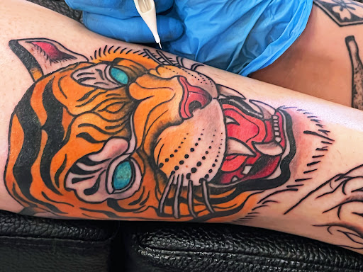 Explore disco elysium tattoo ideas, creative tattoo ideas in Titusville, available at Titusville Tattoo Shop & Piercing Studio