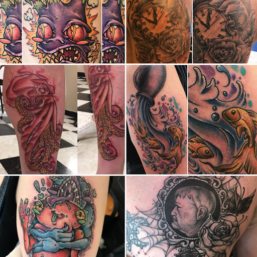 Explore dark tattoo ideas small, creative tattoo ideas in Augusta, available at Mr. Tattoo