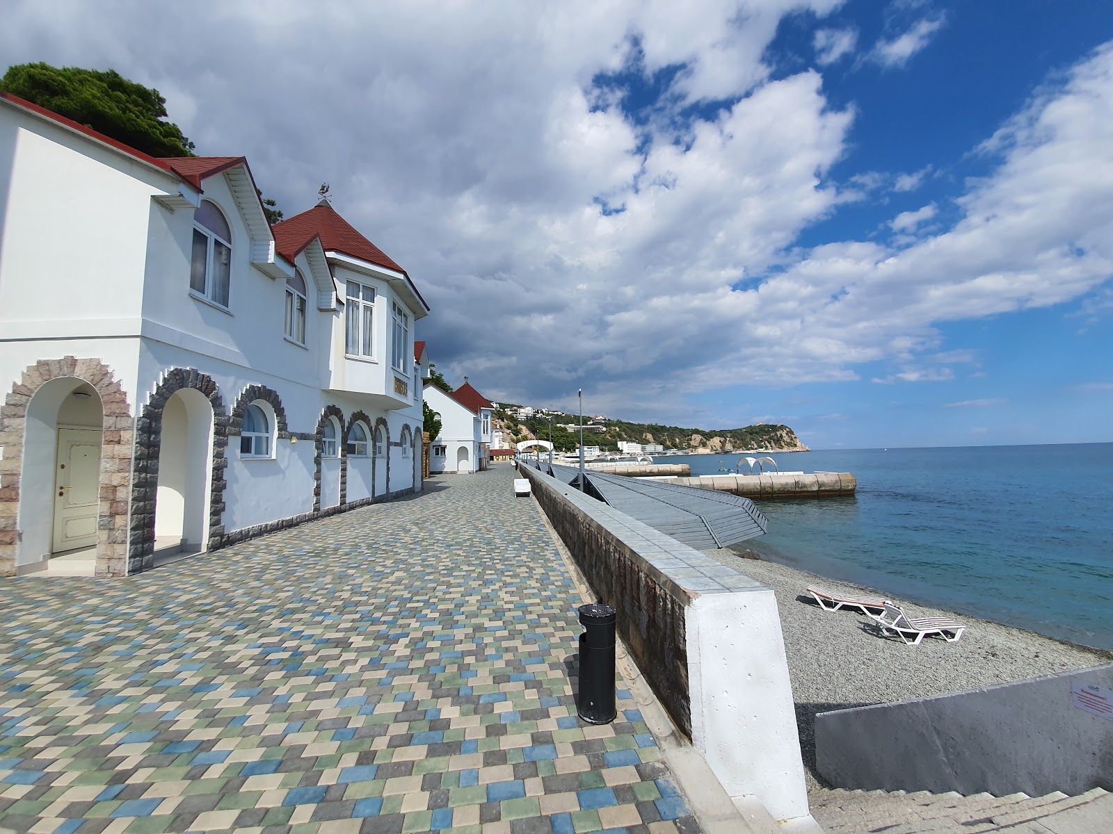 Φωτογραφία του Gaspra beach II με επίπεδο καθαριότητας πολύ καθαρό