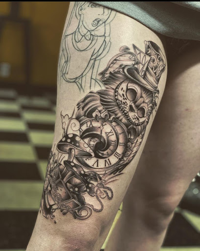 Explore tattoo ideas twins, creative tattoo ideas in Stevens Point, available at Black Rabbit Tattooing