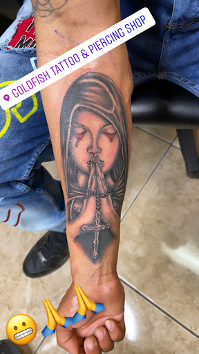 Explore sunlight tattoo ideas, creative tattoo ideas in Atlanta, available at Gold Fish Tattoo And Body Piercing