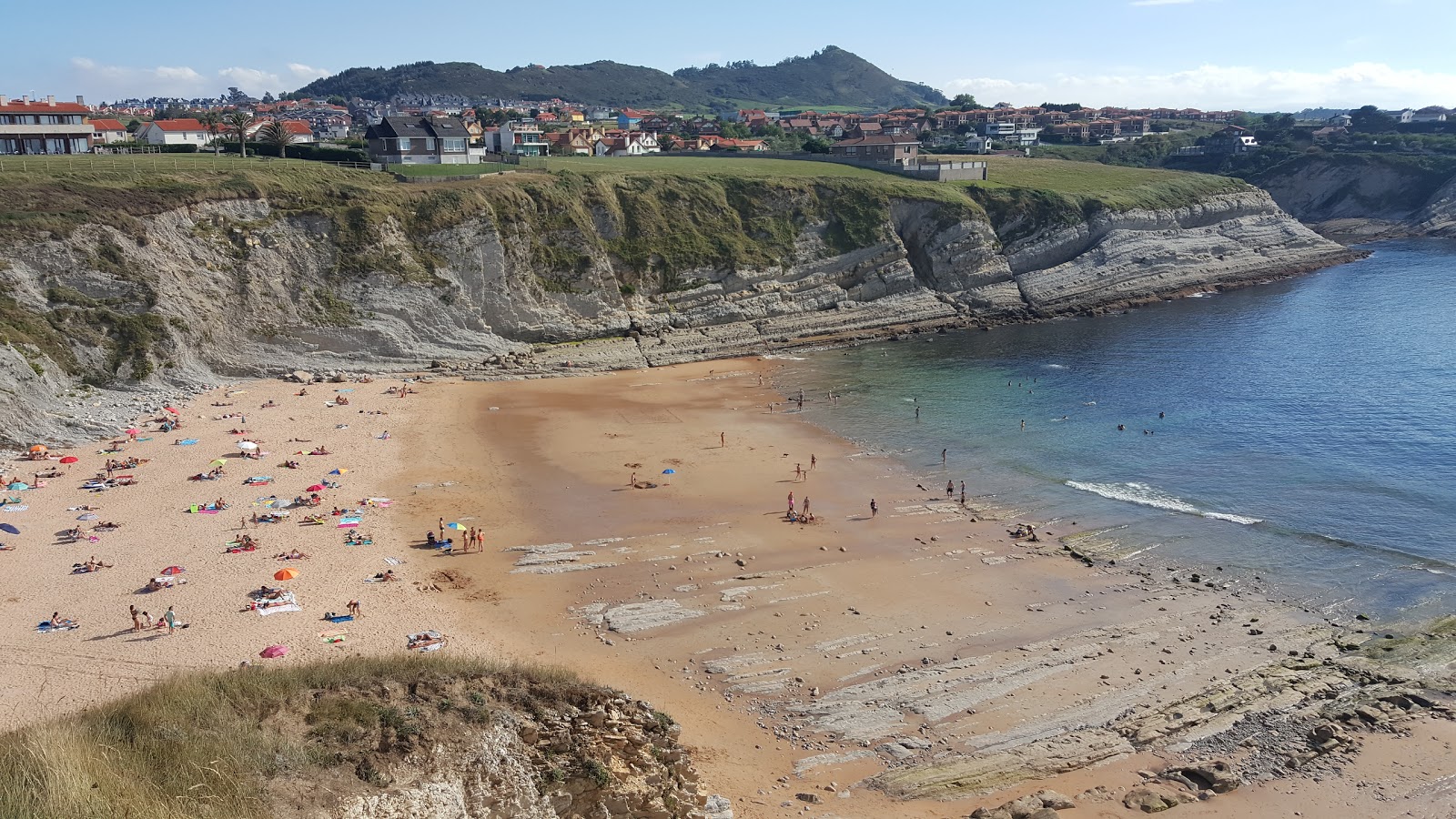 Foto di Playa de Portio con molto pulita livello di pulizia