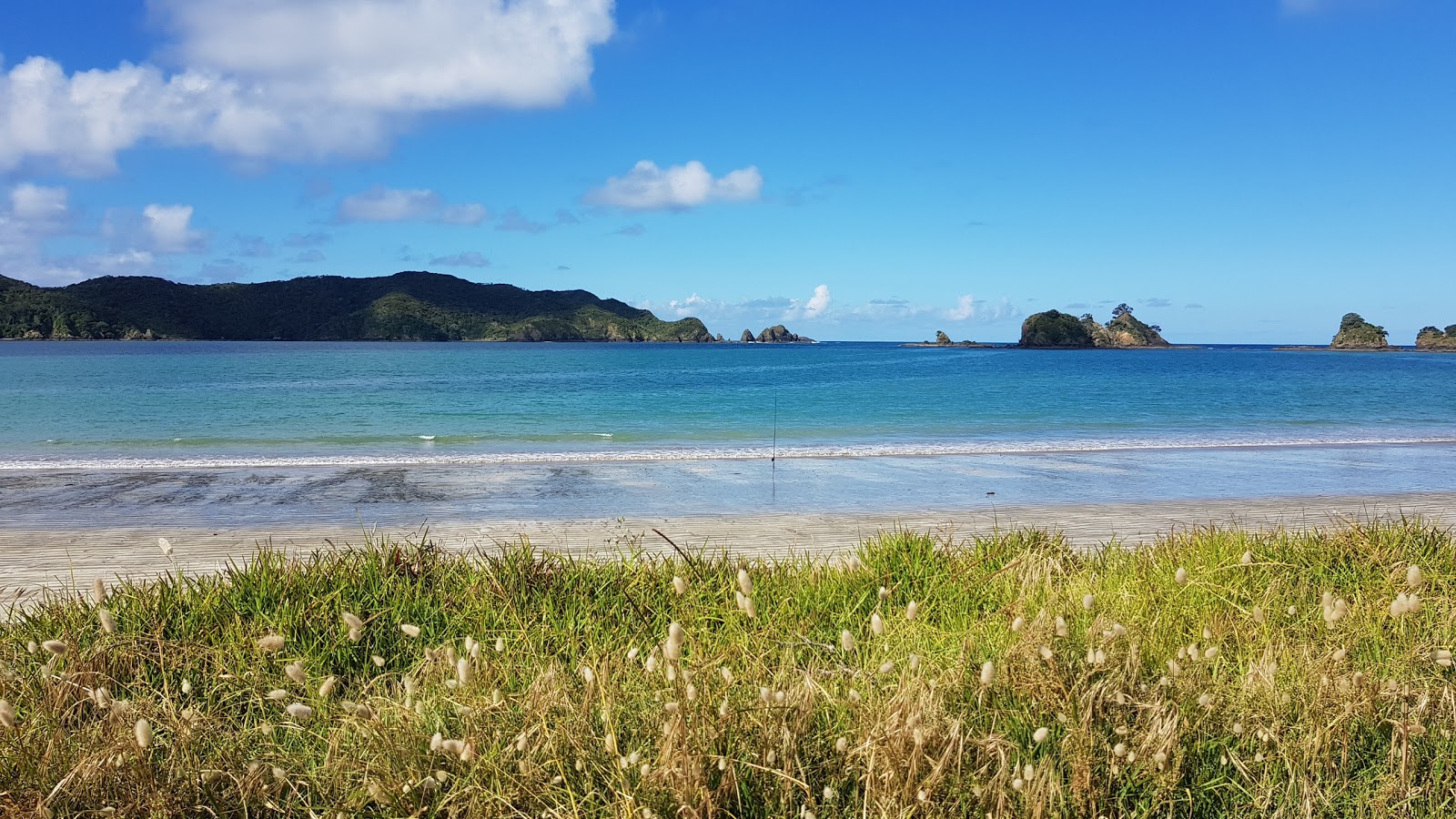 Foto di Tuparehuia Beach con una superficie del acqua turchese