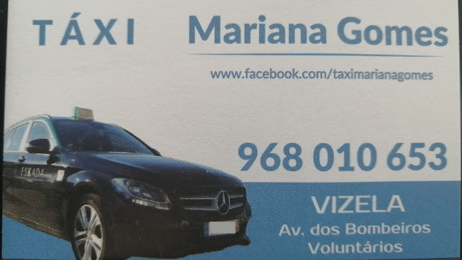 Avaliações doTáxi Mariana Gomes em Santo Tirso - Táxi