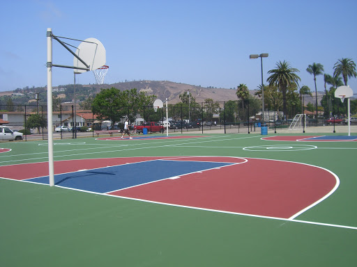 Basketball court contractor Huntington Beach