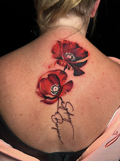 Explore tattoo cuff ideas, creative tattoo ideas in New Richmond, available at Inkjunki LLC