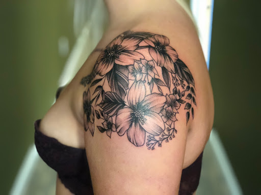 Explore foot tattoo ideas male, creative tattoo ideas in Batavia, available at The Pretty Pin-Up Tattoo Parlor