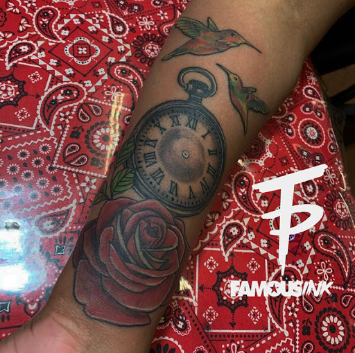 Explore yoga tattoo ideas, creative tattoo ideas in Hammond, available at Famous Ink, Inc.