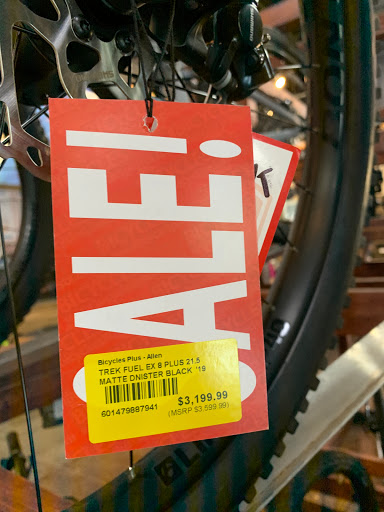 Bicycle Store «Bicycles Plus», reviews and photos, 190 E Stacy Rd #1704, Allen, TX 75002, USA