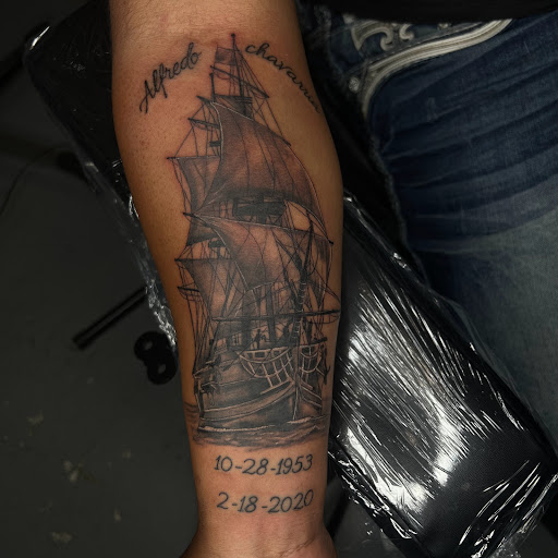 Explore arrowhead tattoo ideas, creative tattoo ideas in Mcallen, available at House of Tattoos