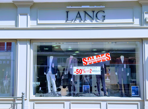 Magasin de vêtements pour hommes Lang Épinal