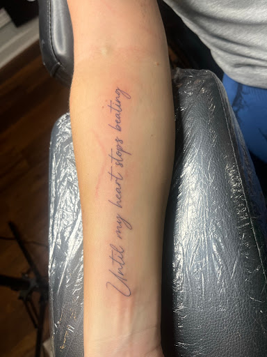 Explore song lyrics for tattoos ideas, creative tattoo ideas in Foley, available at Emerald Ink Tattoos by Victoria