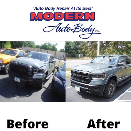 Auto Body Shop «Modern Auto Body», reviews and photos, 2240 85th Ave N, Minneapolis, MN 55444, USA