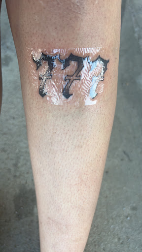 Explore hand tattoo idea, creative tattoo ideas in Weatherford, available at Old Souls Ink