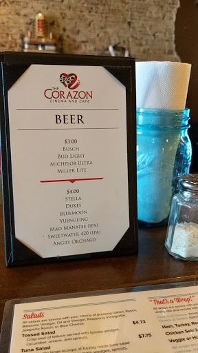 Cafe «The Corazon Cinema and Cafe», reviews and photos, 36 Granada St, St Augustine, FL 32084, USA