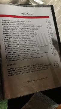 Pizzeria La Macrilera à Grosseto carte