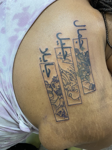 Find unique best friend tattoo ideas for your next unique tattoo in Memphis at Inkatsuki Tattoos Art Studio